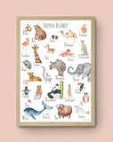 Dieren Alfabetposter