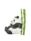 aquarel kaart panda